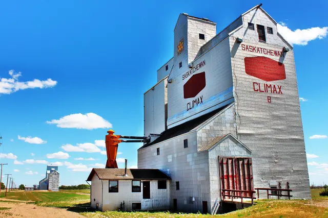 The Climax grain elevators